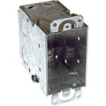 Raco Switch Box, Box Accessory, 1 Gang, Steel, Wall Box 8601